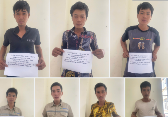 Công an An Dương bắt giữ 17 đối tượng sử dụng trái phép chất ma túy ở thôn Trạm Bạc (huyện An Dương)